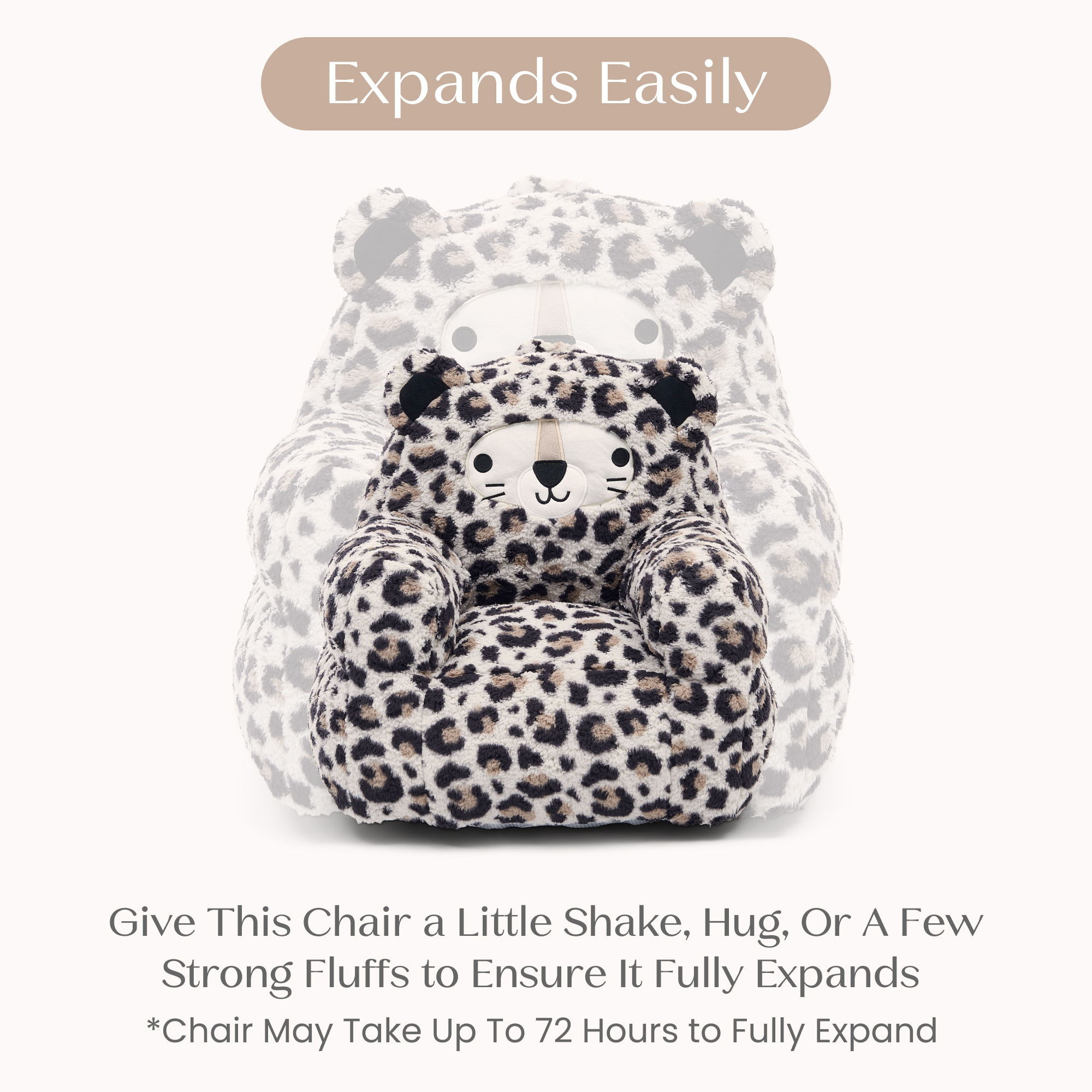 Leopard Cozee Buddy Chair | Delta Children